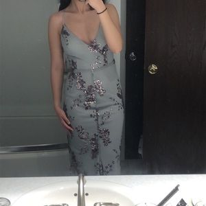 Beautiful silver/gray dress